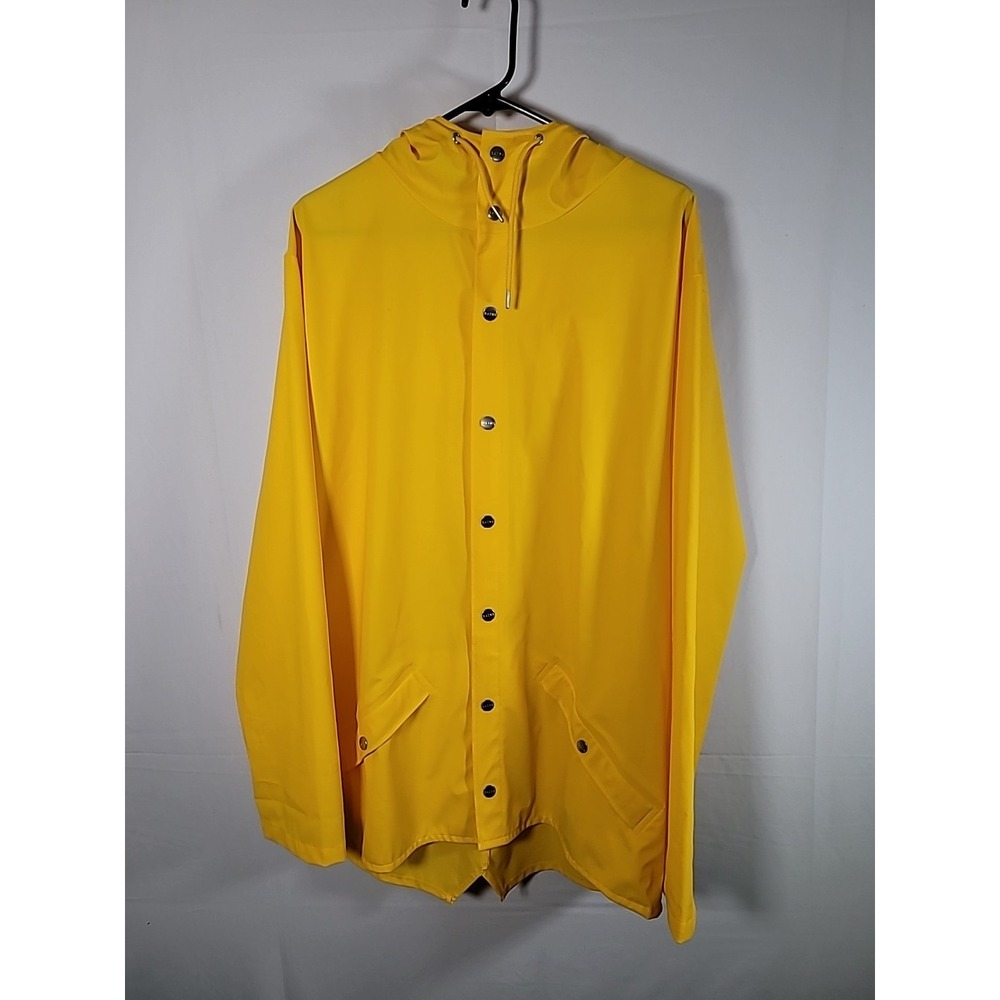 Rains 4000 mm Waterproof Hooded Lightweight Rain Jacket Unisex Size M/L